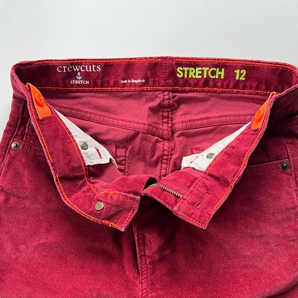 CREWCUTS Straight Fit Stretch Corduroy Pants - Kids Size 12 - Picture 5 of 13